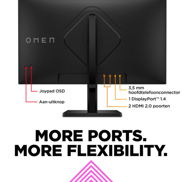 OMEN by HP 27 inch QHD 165 Hz gamingmonitor - OMEN 27q - Afbeelding 3