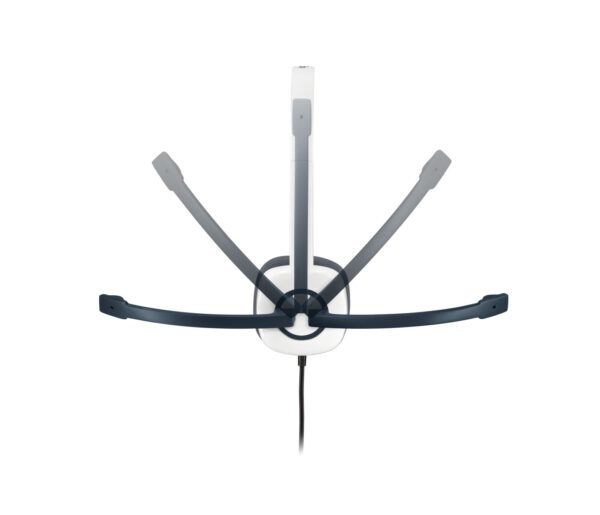 Logitech 981-000350 hoofdtelefoon/headset Bedraad Hoofdband Kantoor/callcenter Wit - Afbeelding 5