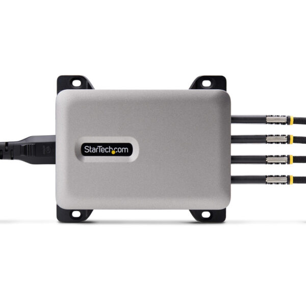 StarTech.com 4-Port Multi-Device USB-C Oplader, Totaal 240W, Single Port 140W EPR, PD 3.1, Poorten met Schroefvergrendeling, Id - Afbeelding 8