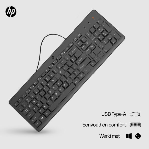 HP 150 Wired Keyboard - Afbeelding 7