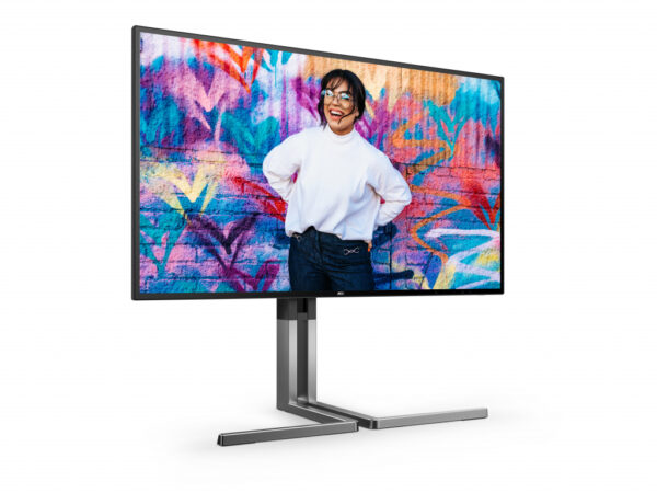 AOC U27U3CV computer monitor 68,6 cm (27") 3840 x 2160 Pixels 4K Ultra HD LCD Zwart - Afbeelding 3