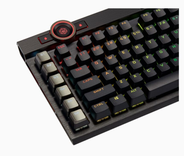 Corsair K100 RGB toetsenbord Gamen USB QWERTY Amerikaans Engels Zwart - Afbeelding 12