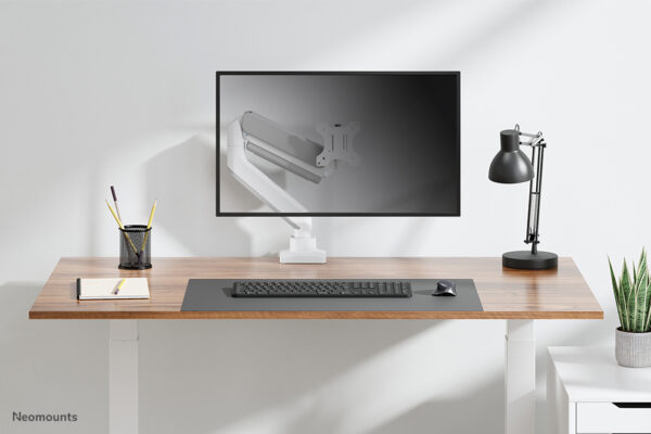 Neomounts DS70-450WH1 Monitorarm 17-42" - gasveer - Topfix - 180°-stop - Afbeelding 15
