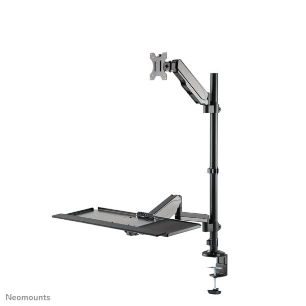 Neomounts DS90-325BL1 Zit-sta werkstation bureau 17-32" - gasveer - Afbeelding 2