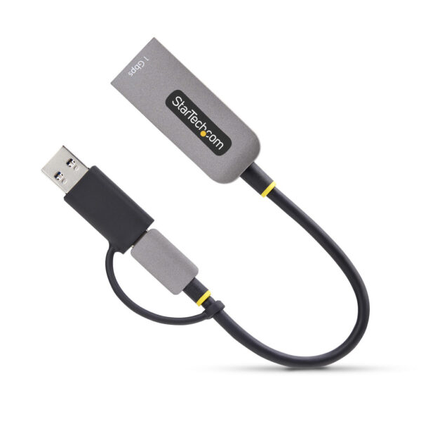 StarTech.com USB-C naar Ethernet Adapter met USB-A Dongle, 10/100/1000Mbps, USB 3.0 naar Gigabit Ethernet Netwerk Adapter, 15cm - Afbeelding 9