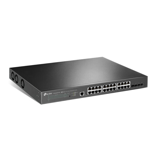 TP-Link JetStream TL-SG3428XPP-M2 netwerk-switch Managed L2+ 2.5G Ethernet (100/1000/2500) Power over Ethernet (PoE) 1U Zwart - Afbeelding 2