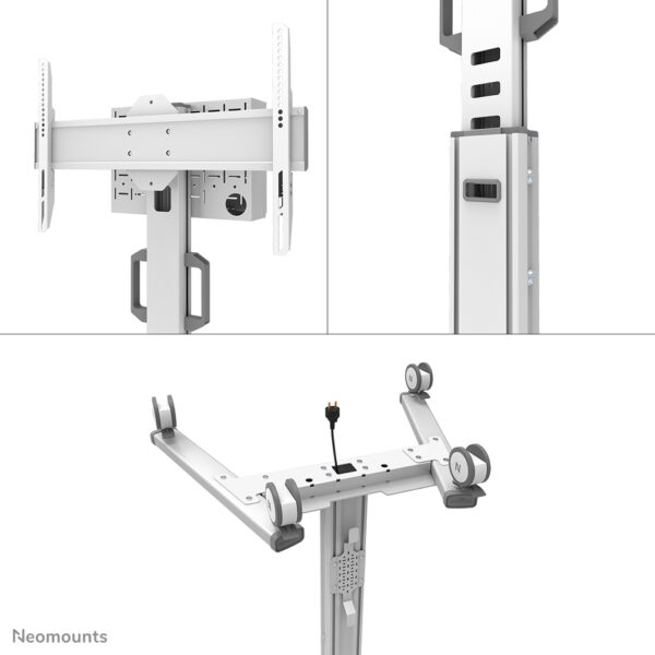 Neomounts FL50S-825WH1 TV trolley 37-75" - TÜV - Afbeelding 8