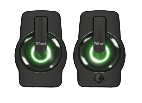 Trust Gemi - 2.0 Speakerset - RGB - voor PC & Laptop - Afbeelding 2