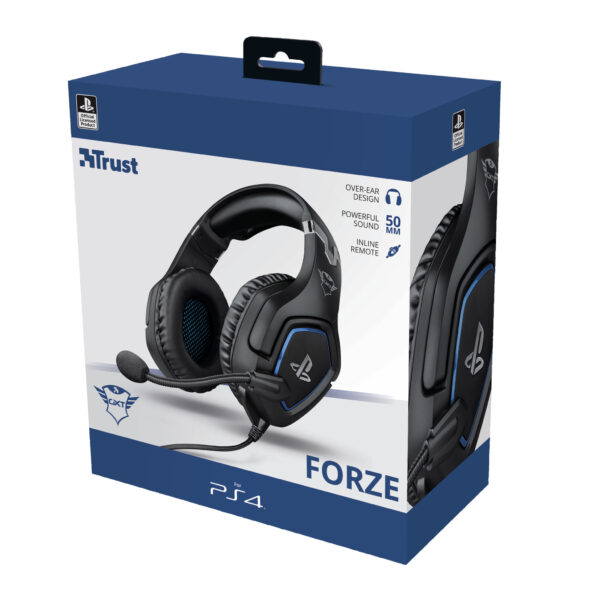 Trust GXT 488 Forze PS4 Headset Bedraad Hoofdband Gamen Zwart - Afbeelding 7