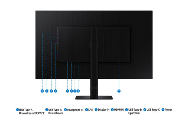 Samsung 32" ViewFinity S8 S80UD UHD Monitor - Afbeelding 16