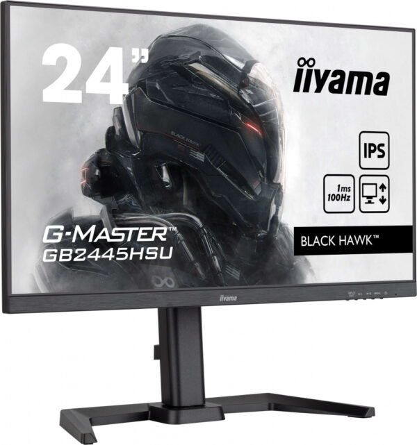 iiyama G-MASTER GB2445HSU-B2 LED display 60,5 cm (23.8") 1920 x 1080 Pixels Full HD Zwart - Afbeelding 2