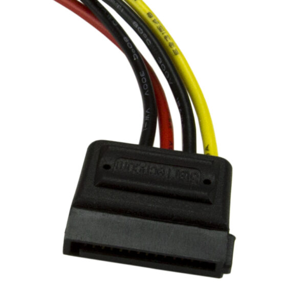 StarTech.com 15 cm 4-pins Molex naar SATA Voedingskabel Adapter - Afbeelding 3