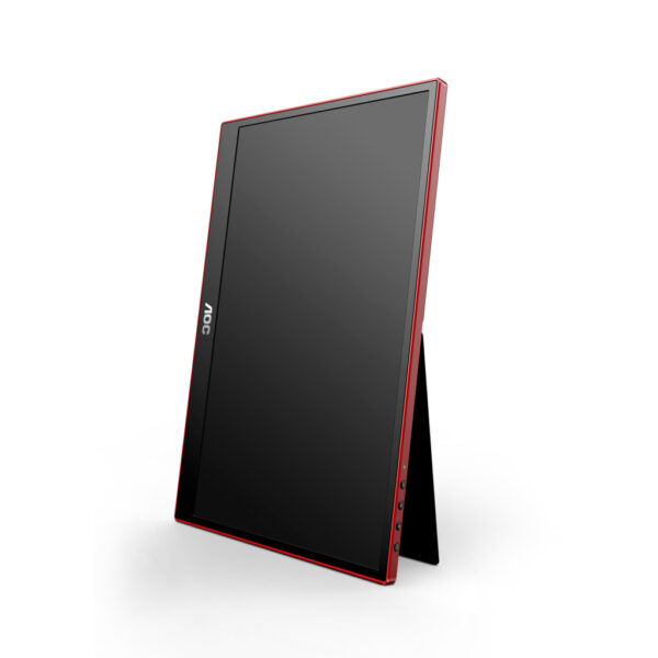AOC 16G3 Draagbare televisie en monitoor Draagbare monitor Zwart, Rood 39,6 cm (15.6") TFT 1920 x 1080 Pixels - Afbeelding 3