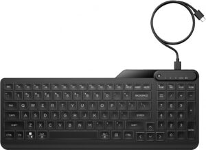HP 405 backlit toetsenbord met kabel voor meerdere apparaten