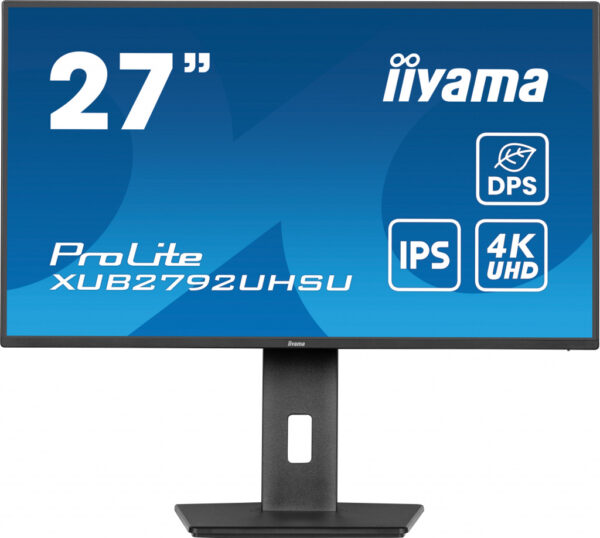 iiyama ProLite XUB2792UHSU-B6 computer monitor 68,6 cm (27") 3840 x 2160 Pixels 4K Ultra HD LED Zwart