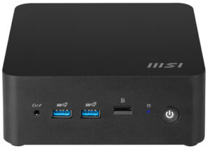 MSI Cubi NUC 1M-013BEU 0.84L sized PC Zwart 120U Intel SoC