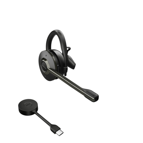 Jabra 9555-430-111 hoofdtelefoon/headset Draadloos oorhaak Kantoor/callcenter Zwart, Titanium