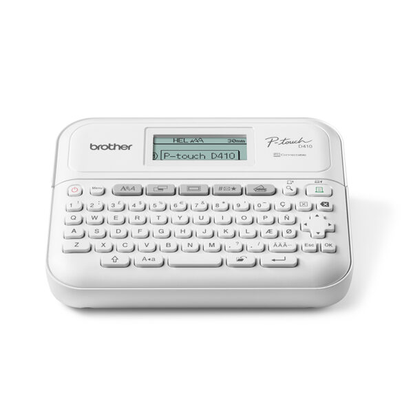 Brother PT-D410VP labelprinter ZINK (Zero-Ink) 180 x 180 DPI Bedraad TZe QWERTY