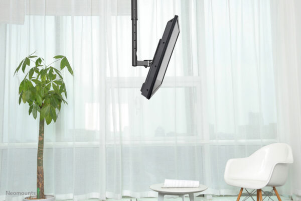 Neomounts FPMA-C060BLACK Monitor/TV-beugel plafond 10-40" - h 60-85 cm - Afbeelding 6