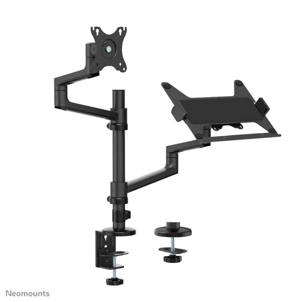 Neomounts DS20-425BL2 Monitorarm met laptophouder 17-27" - ruimtebesparend - Afbeelding 13