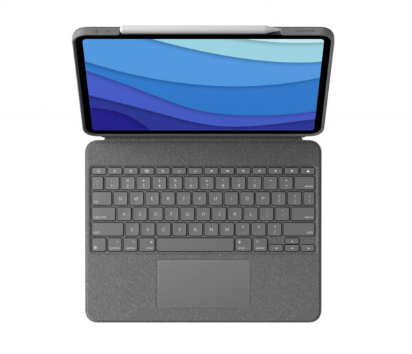 Logitech 920-010208 toetsenbord voor mobiel apparaat QWERTZ Duits Smart Connector Grijs - Afbeelding 3