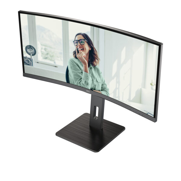 AOC CU34P3CV computer monitor 86,4 cm (34") 3440 x 1440 Pixels UltraWide Quad HD LED Zwart - Afbeelding 8