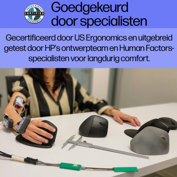 HP 920 Ergonomic Wireless Mouse - Afbeelding 3