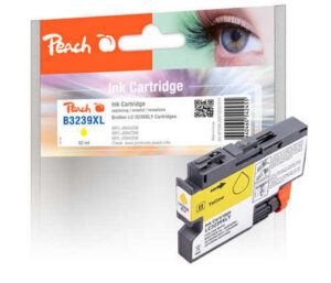 Peach 321014 inktcartridge 1 stuk(s) Compatibel Hoog (XL) rendement Geel