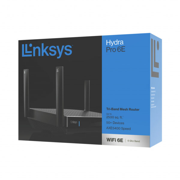 Linksys MR7500 draadloze router Gigabit Ethernet Tri-band (2,4 GHz / 5 GHz / 6 GHz) Zwart - Afbeelding 10