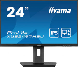 iiyama XUB2497HSU-B2 computer monitor 60,5 cm (23.8") 1920 x 1080 Pixels Full HD LED Zwart