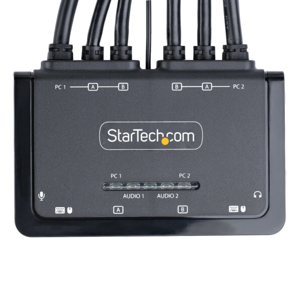 StarTech.com C2-DH46-UA2-CBL-KVM KVM-switch Zwart - Afbeelding 7