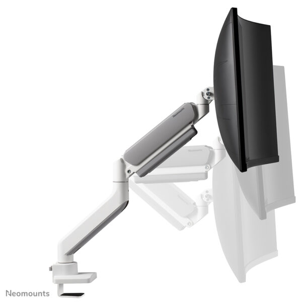 Neomounts DS70PLUS-450WH1 Monitorarm 17-49" - gasveer - Topfix - 180°-stop - Afbeelding 4