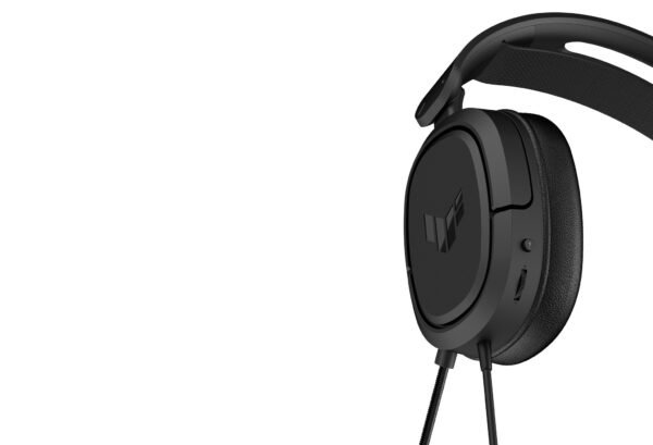 ASUS TUF Gaming H1 Headset Bedraad Hoofdband Gamen Zwart - Afbeelding 4