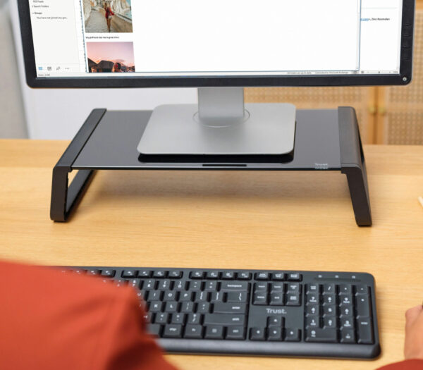 Trust Monta Bureau Zwart - Afbeelding 4