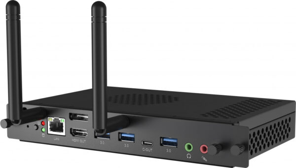 iiyama OPC51204BC-1 PC's/werkstation Intel® Core™ i5 i5-12450H 8 GB DDR4-SDRAM 256 GB SSD Windows 11 IoT Enterprise Mini PC Zwar - Afbeelding 4