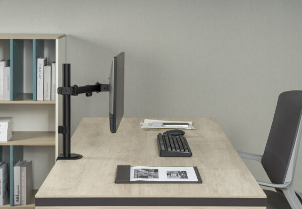 Gembird MA-D1-03 flat panel bureau steun 81,3 cm (32") Zwart - Afbeelding 11