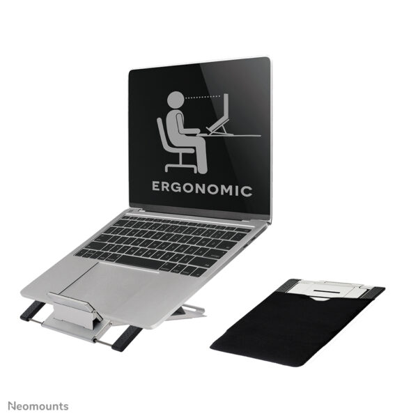 Neomounts NSLS100 Laptopstandaard 10-22" - opvouwbaar - compact - universeel - Afbeelding 6
