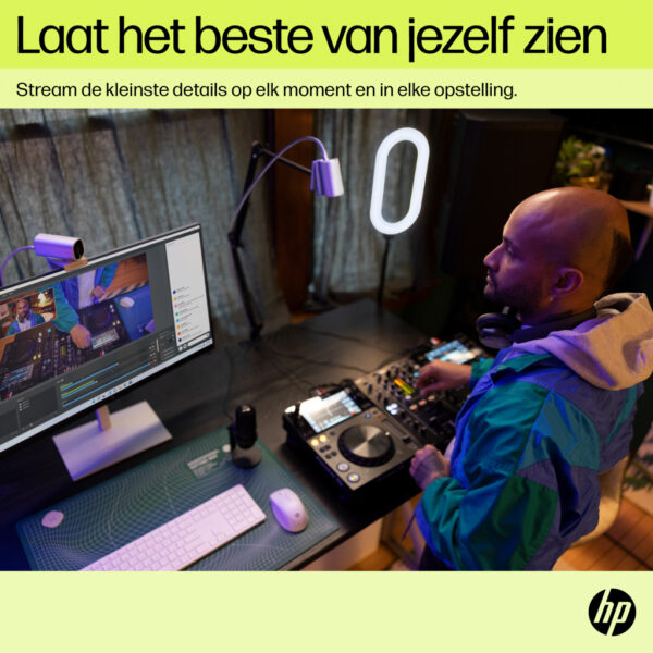 HP 960 4K Streaming Webcam - Afbeelding 10
