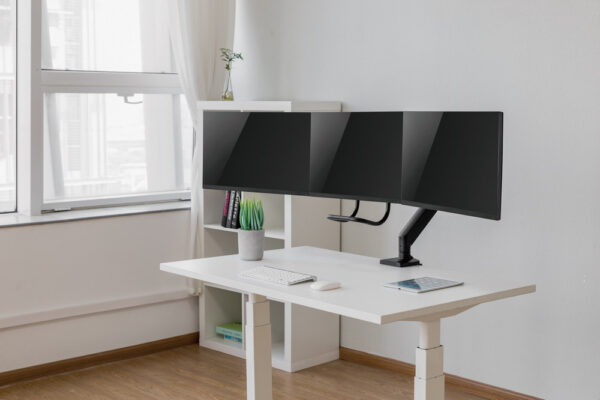Gembird MA-DA3-03 flat panel bureau steun 68,6 cm (27") Zwart - Afbeelding 10