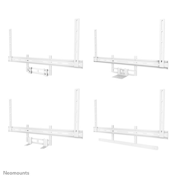 Neomounts AV2-500WH Videobar kit 43-110" - VESA - max 10 kg - universeel - Afbeelding 8