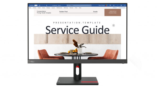 Lenovo ThinkVision S24i-30 LED display 60,5 cm (23.8") 1920 x 1080 Pixels Full HD Zwart