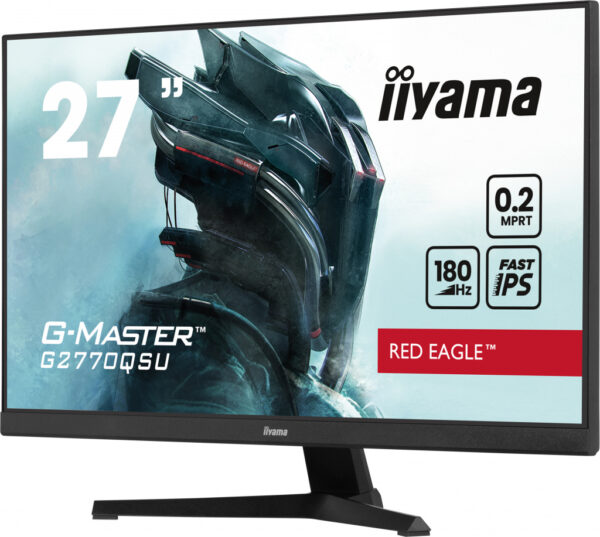 iiyama G-MASTER G2770QSU-B6 computer monitor 68,6 cm (27") 2560 x 1440 Pixels Wide Quad HD LED Zwart - Afbeelding 5