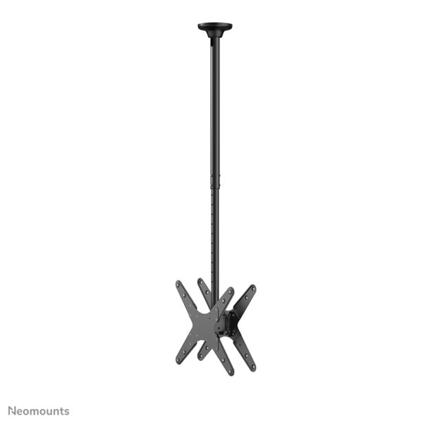 Neomounts FPMA-C340DBLACK Dual monitor/TV-beugel plafond 32-75" - h 106-156 cm - Afbeelding 5