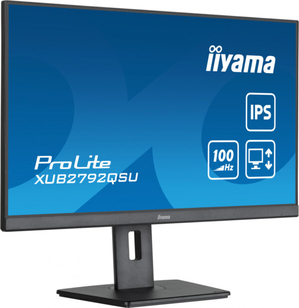 iiyama ProLite XUB2792QSU-B6 computer monitor 68,6 cm (27") 2560 x 1440 Pixels Full HD LED Zwart - Afbeelding 10