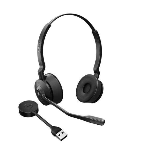 Jabra 9559-450-111 hoofdtelefoon/headset Draadloos Hoofdband Kantoor/callcenter Zwart, Titanium