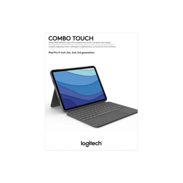 Logitech Combo Touch for iPad Pro 11-inch (1st, 2nd, and 3rd generation) - Afbeelding 12