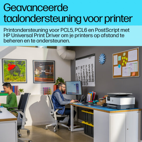 HP OfficeJet Pro 9120b Draadloos All-in-One Kleur Printer, Dubbelzijdig printen; Kopieerapparaat, Scanner - Afbeelding 3
