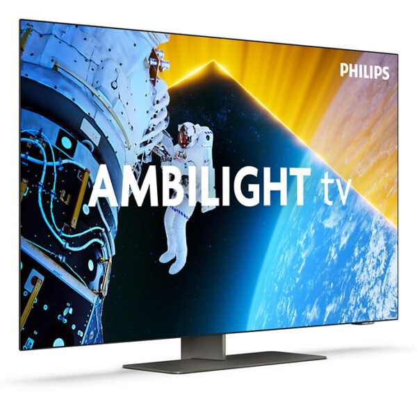 Philips 55OLED849/12 tv 139,7 cm (55") 4K Ultra HD Smart TV Wifi Zwart, Chroom - Afbeelding 3