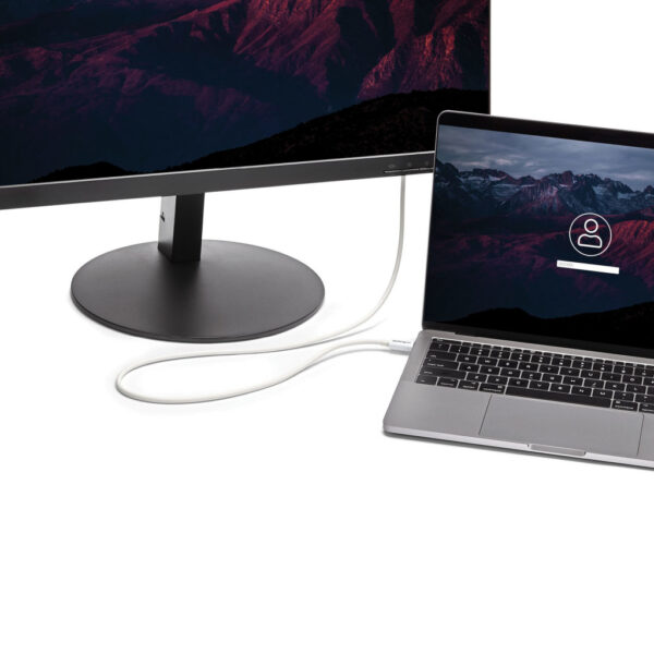 StarTech.com 2m Thunderbolt 3 Kabel, 20Gbps, 100W PD, 4K, Thunderbolt Gecertificeerd, Thunderbolt 4/USB 3.2/DisplayPort Compatib - Afbeelding 2