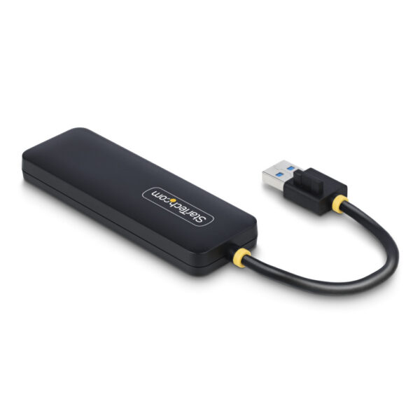 StarTech.com 4-Port USB-A Hub, 5Gbps, Bus Powered, Compacte Travel Mini USB Hub, Multi-Port USB 3.0 Splitter, Draagbare USB Hub, - Afbeelding 2